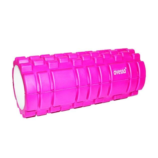 Kısa Foam Roller Egzersiz Aleti Pembe