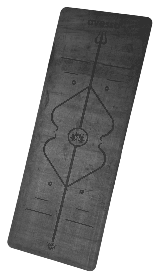 Kauçuk Yoga Mat Gri